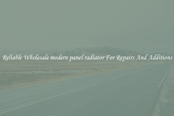 Reliable Wholesale modern panel radiator For Repairs And Additions