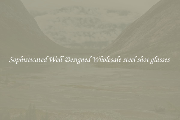 Sophisticated Well-Designed Wholesale steel shot glasses 